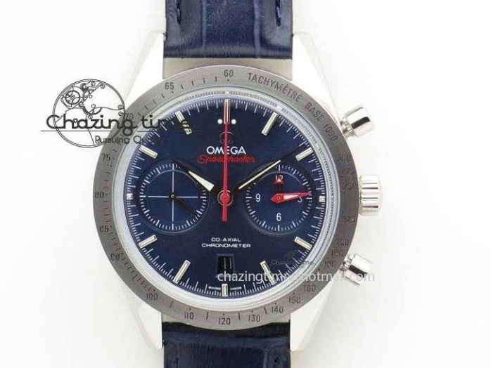 0225 Supportive De Ville Date SS VSF 1:1 Best Edition Blue Dial on SS Bracelet A 7700